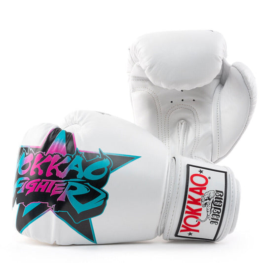 Guantoni Muay Thai Pugilato Boxe Yokkao Fighter KO Boxing Gloves