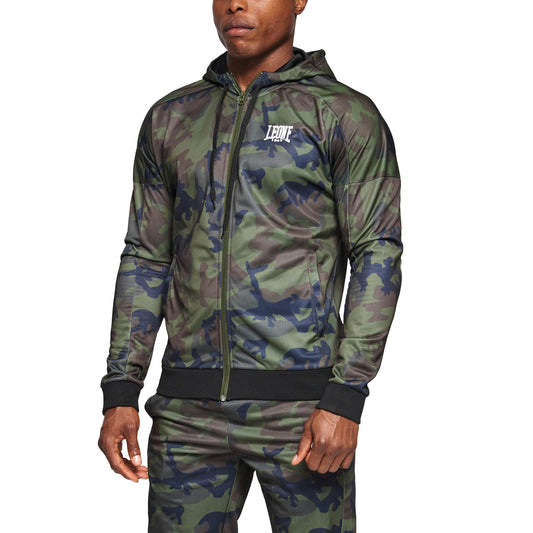 Leone1947 Camo Boxing Hoodie