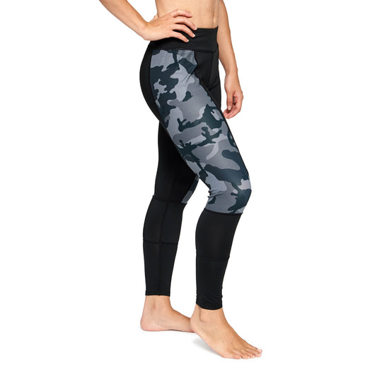 Leone1947 Leggings da donna mimetici