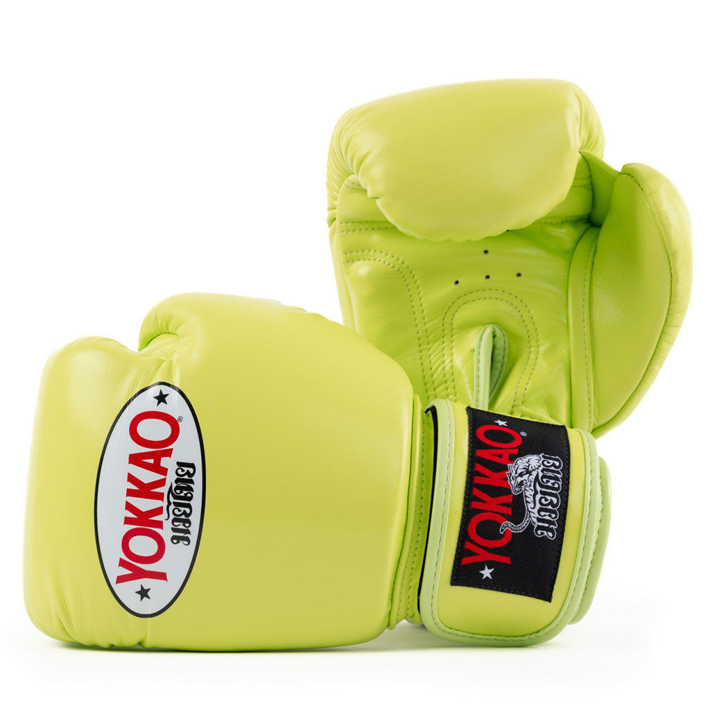 Guantoni da boxe YOKKAO Matrix Lime Punch