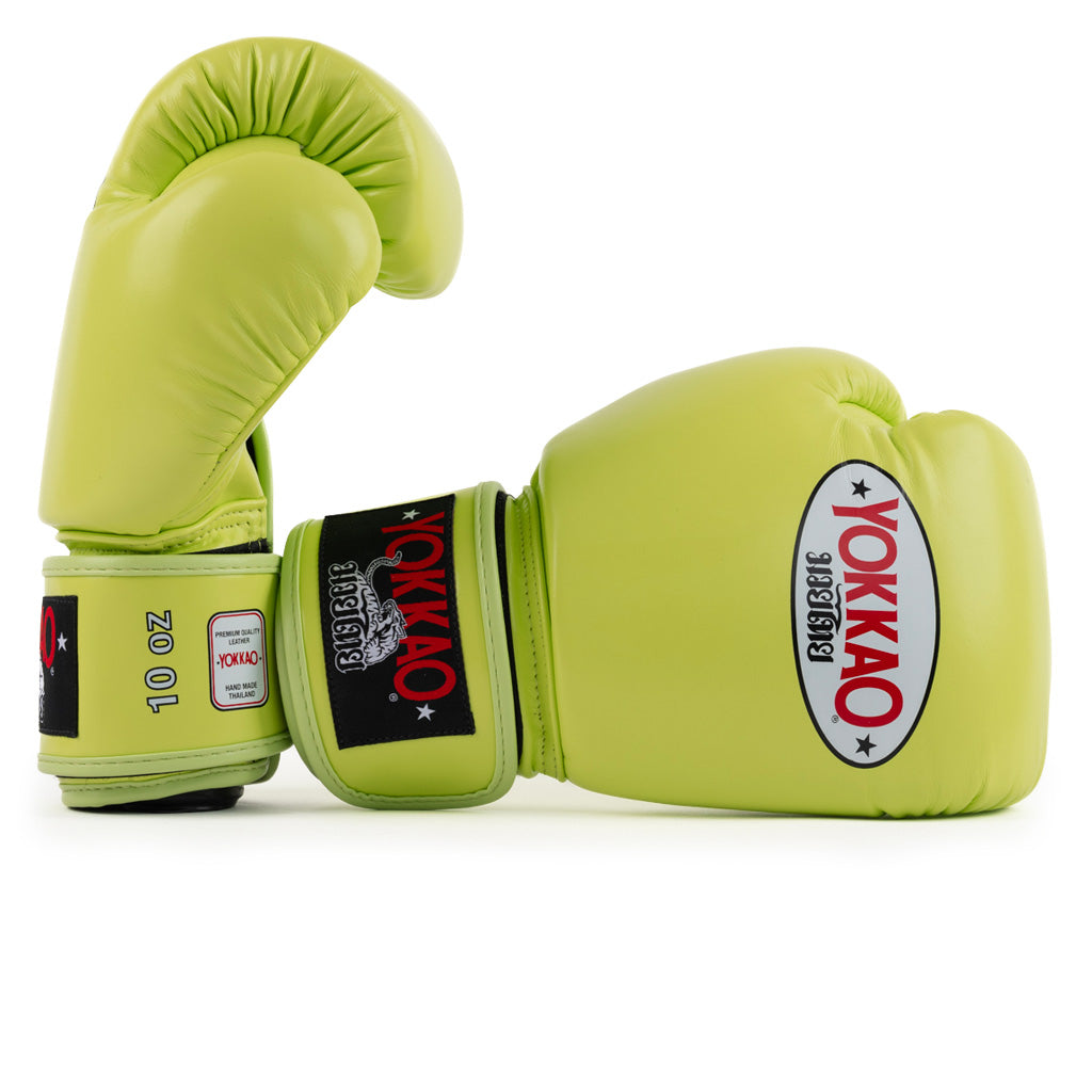 Guantoni da boxe YOKKAO Matrix Lime Punch