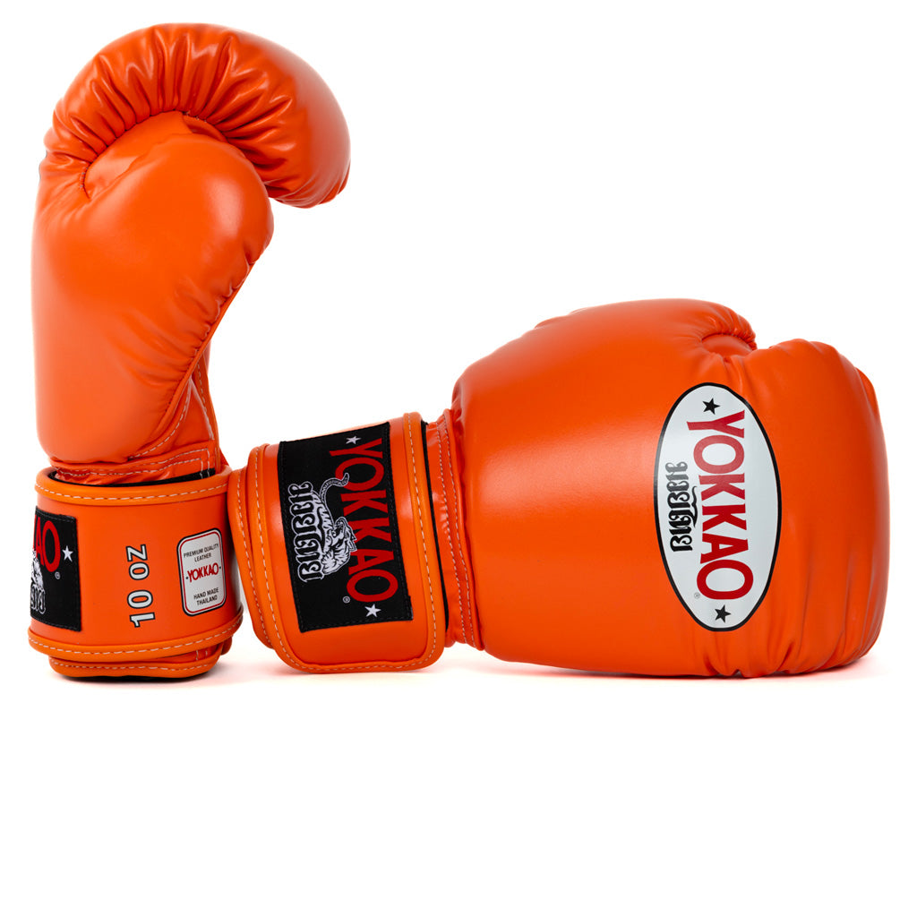 Guantoni da boxe YOKKAO Matrix Orange Ibis