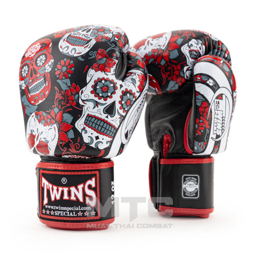 Twins Special Skull Muay Thai Boxing Gloves