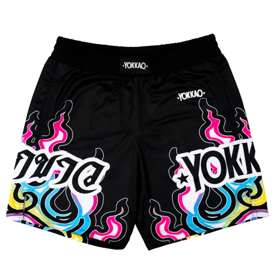 YOKKAO Flames Workout Shorts