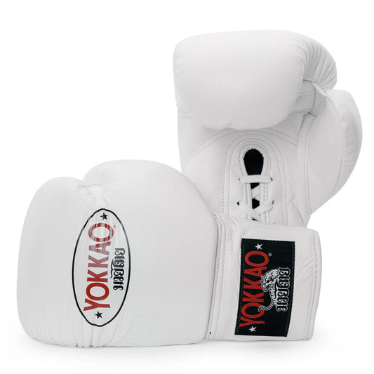 Guantoni da boxe con lacci YOKKAO Matrix Pro