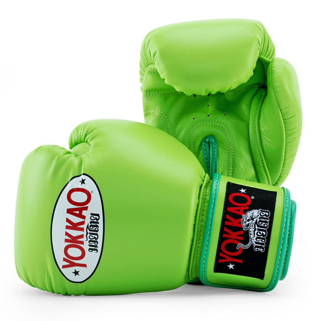 Guantoni da boxe YOKKAO Matrix Lime Zest