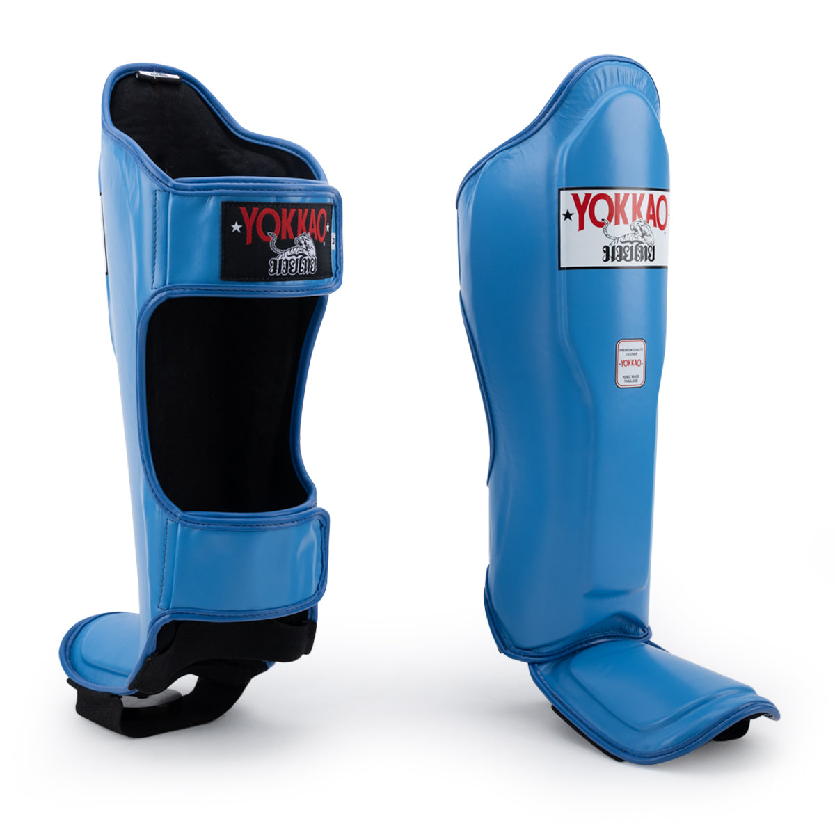 YOKKAO Matrix Blue Nobility Shin Guards