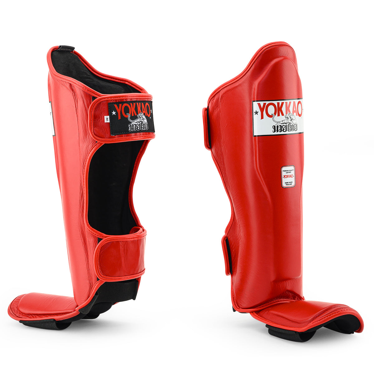 YOKKAO Matrix Red Shin Guards