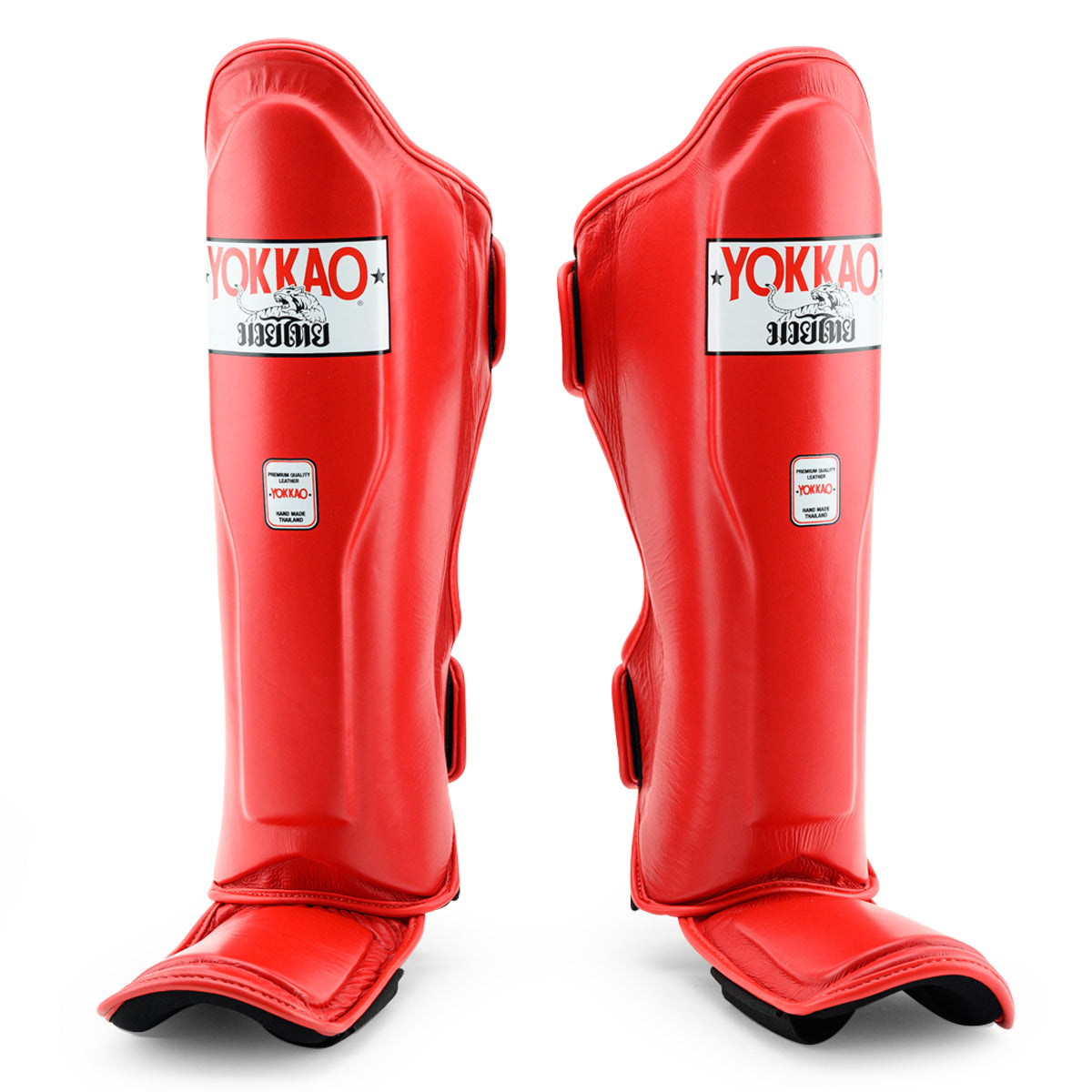 YOKKAO Matrix Red Shin Guards