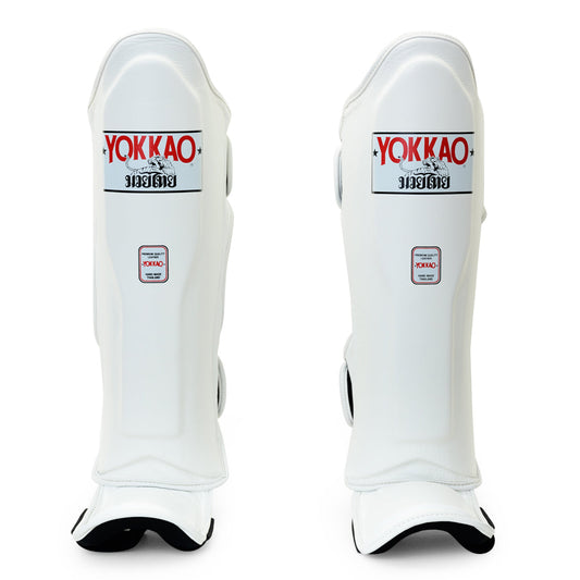 YOKKAO Matrix White Shin Guards