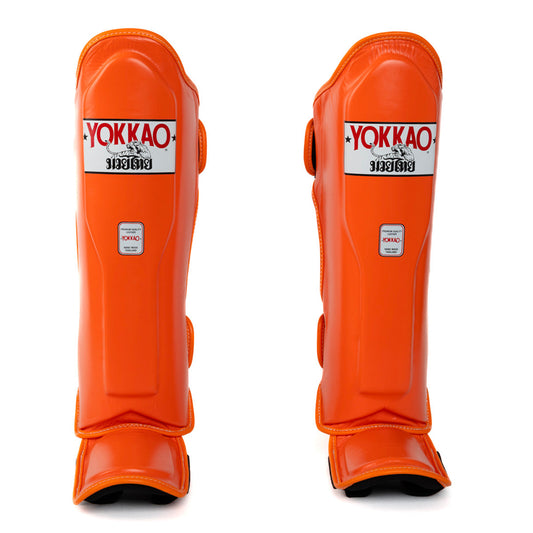 YOKKAO Matrix Orange Ibis Shin Guards