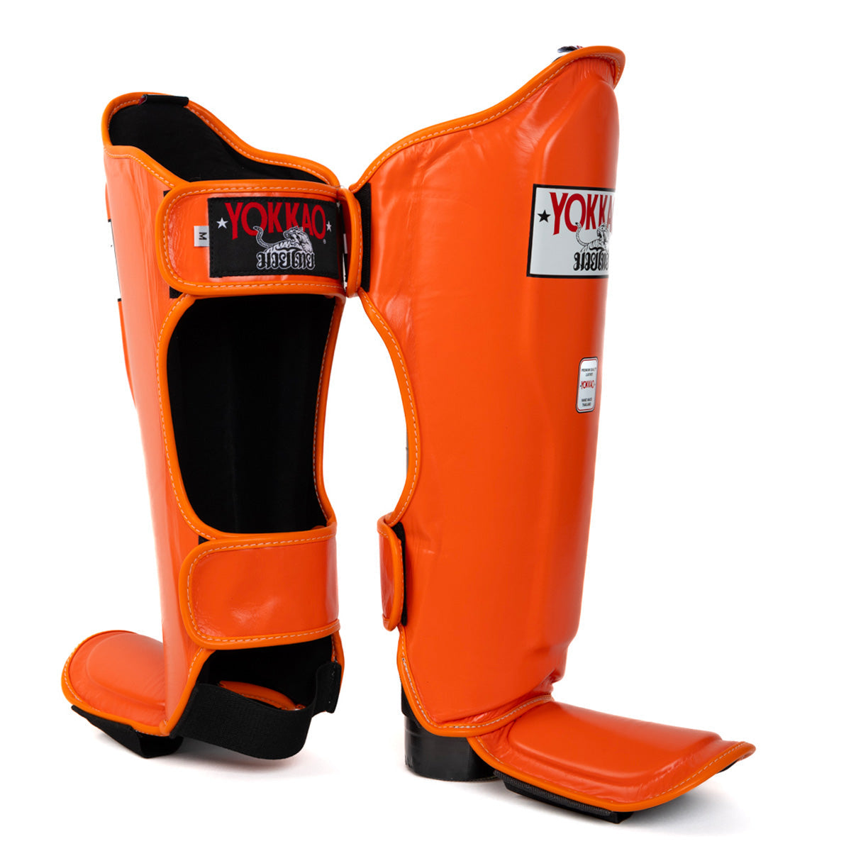 YOKKAO Matrix Orange Ibis Shin Guards